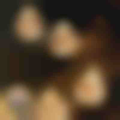 2x Palline di Natale glitterate | XMASBALL