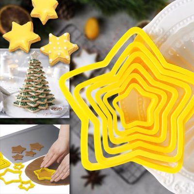 Tagliabiscotti a forma di stella (6 pezzi) | STARCUTS