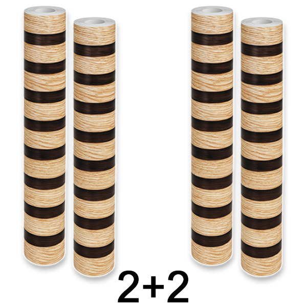 2x Pannello murale autoadesivo effetto legno | LINEWALL 1+1 GRATIS