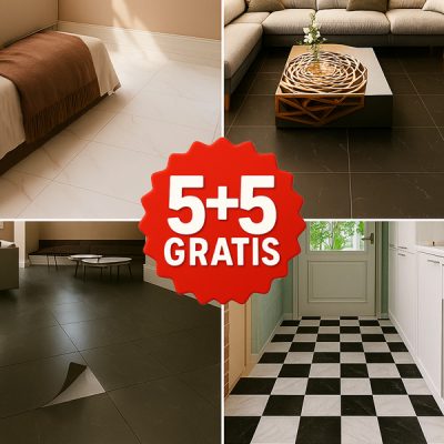 Adesivi per pavimenti autoadesivi (10 pezzi/0,9 m2) | INSTALAY