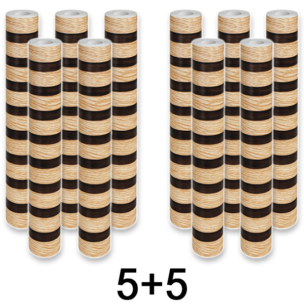 5x Pannello murale autoadesivo effetto legno | LINEWALL 1+1 GRATIS