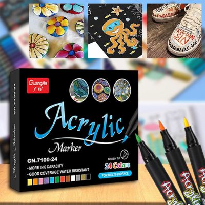 Set di pennarelli in acrilico da 12 pezzi | ACRYLICPENS