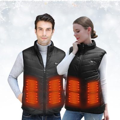 Gilet riscaldante impermeabile senza maniche | FLAMEVEST