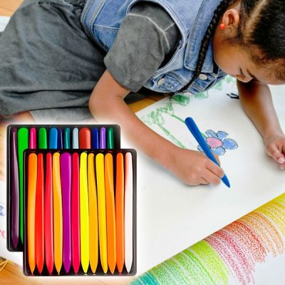 Pastelli impermeabili e infrangibili - 24 colori | PASTELKE