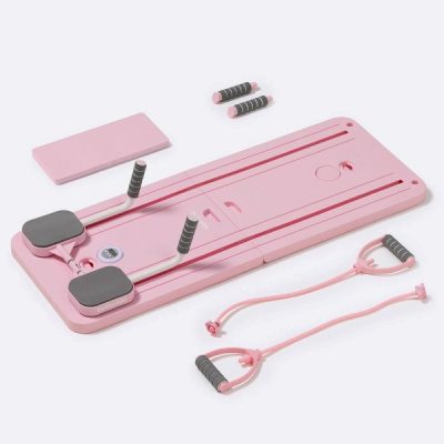 Tavola Pilates pieghevole con bande elastiche di resistenza e timer | PILARAFIT